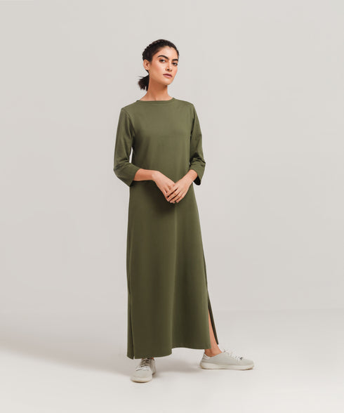 Women's Boat Neck Dress